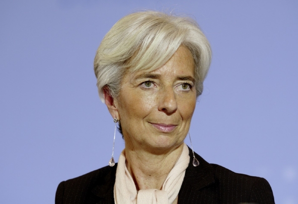 Ředitelka MMF Christine Lagardeová. Ředitelka MMF Christine Lagardeová.