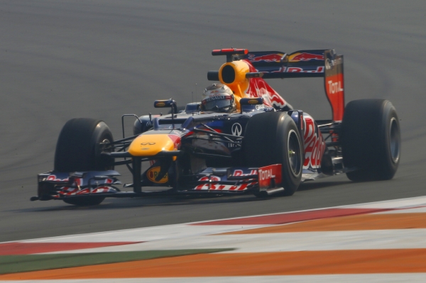 Sebastian Vettel vyhrál tréninky na VC Indie. Sebastian Vettel vyhrál tréninky na VC Indie.