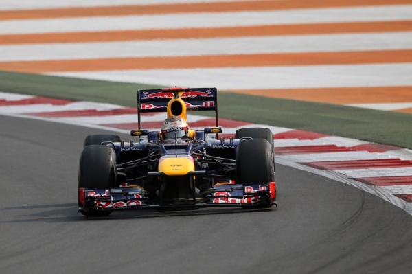 Sebastian Vettel z týmu Red Bull.