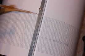 Seismograf.