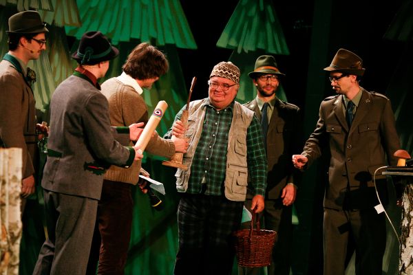 "Myslivecké" zakončení festivalu v Jihlavě proběhlo pod taktovkou divadla Vosto5.