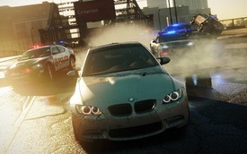 Další záběr z policejní honičky v NFS: Most Wanted.
