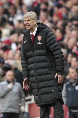 Arsene Wenger, trenér Arsenalu.