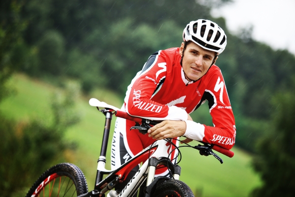 Biker Jaroslav Kulhavý.