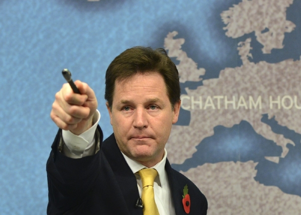 Nick Clegg. Nick Clegg.