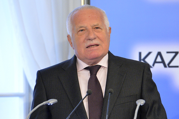 Prezident Václav Klaus. Prezident Václav Klaus.