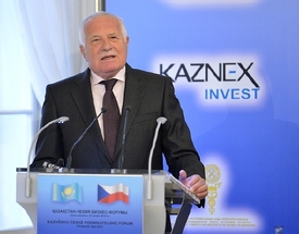 Prezident Václav Klaus.