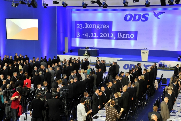 Sobotní kongres ODS. Sobotní kongres ODS.