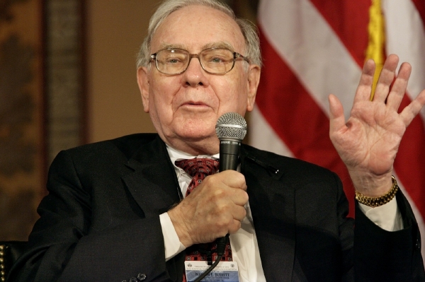 Miliardář Warren Buffett. Miliardář Warren Buffett.