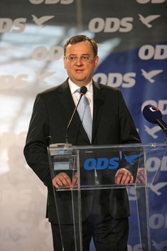 Petr Nečas obhájil svoji pozici předsedy strany ODS.