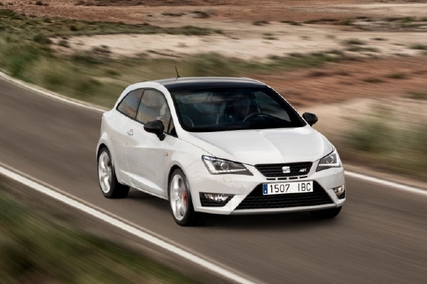 Seat Ibiza Cupra, dynamický vůz španělské automobilky.