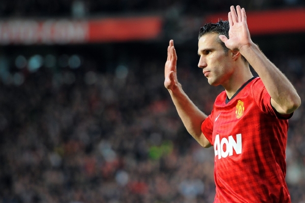 Robin Van Persie dal svůj dres bývalému spoluhráči.