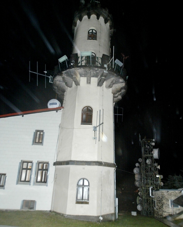 Observatoř na Milešovce.