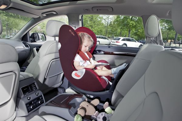 Cybex Sirona umožňuje dětem bezpečnější cestování.