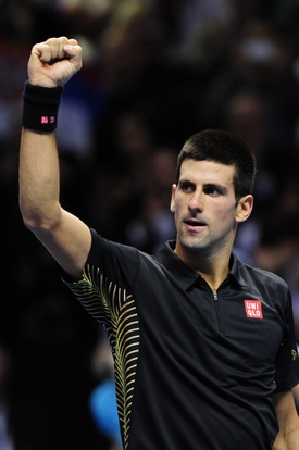 Srbský tenista Novak Djokovič.