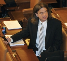 Poslanec Otto Chaloupka.