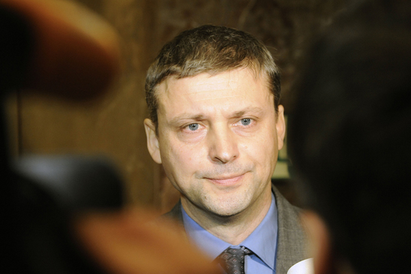 Poslanec Roman Pekárek.