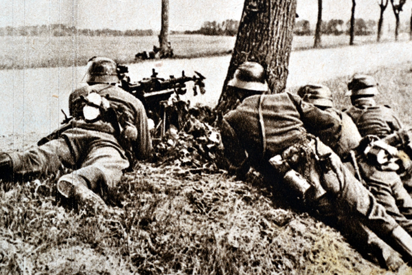 Wehrmacht těsně po vstupu do Ruska, 22. června 1941.
