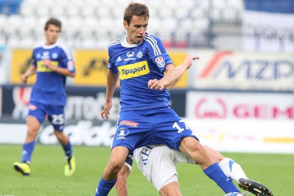 Tomáš Hořava v dresu Olomouce.