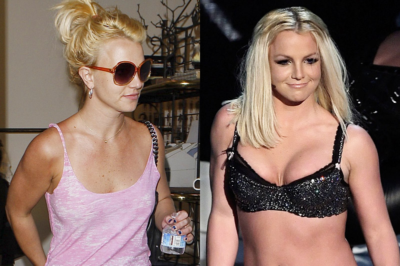 Popová zpěvačky Britney Spearsová nosí v soukromí volná tílka bez podprsenky, kde její vnady nejsou zrovna dvakrát vidět. Jakmile ale dojde na koncert, vezme si nejméně o číslo menší podprsenku, ve které vypadají její napěchovaná ňadra mnohem větší, než doopravdy. Rafinované, nebo přehnané? Popová zpěvačky Britney Spearsová nosí v soukromí volná tílka bez podprsenky, kde její vnady nejsou zrovna dvakrát vidět. Jakmile ale dojde na koncert, vezme si nejméně o číslo menší podprsenku, ve které vypadají její napěchovaná ňadra mnohem větší, než doopravdy. Rafinované, nebo přehnané?