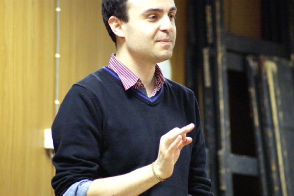Dramaturg Daniel Přibyl.
