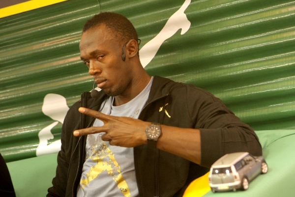 Jamajský sprinter Usain Bolt.