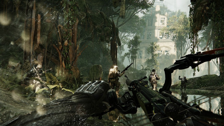 Obrázek z Crysis 3.