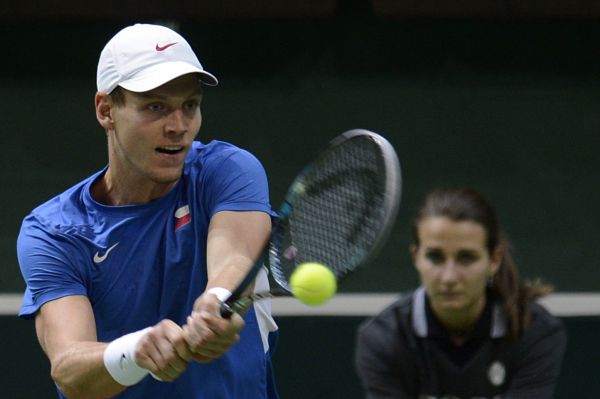 Česká tenisová jednička Tomáš Berdych.