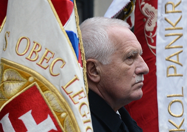 Prezident Václav Klaus varoval před zapomínáním historie.
