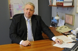 Hejtman Plzeňského kraje Milan Chovanec (ČSSD).