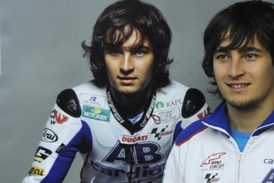 Závodník MotoGP Karel Abraham.