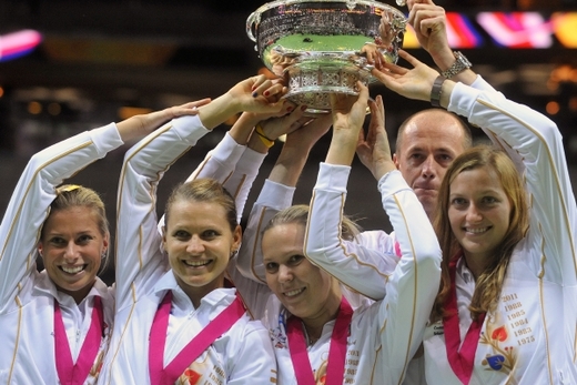 České tenistky dokázaly v Praze obhájit Fed Cup.