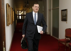 Premiér Petr Nečas.