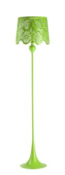 Stojací lampa měří na výšku 160 centimetrů.
