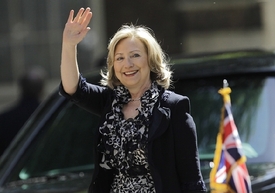 Americká ministryně zahraničí Hillary Clintonová.