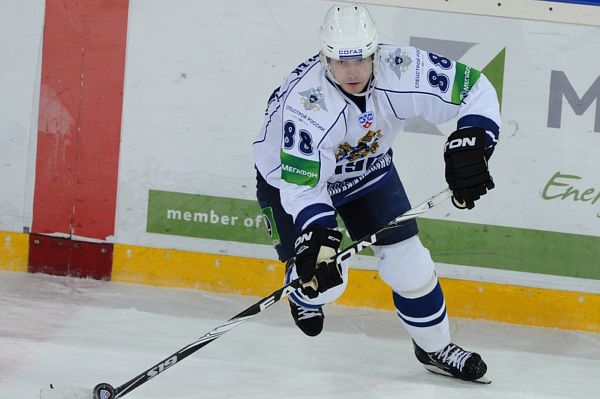 Český útočník ve službách Chabarovsku Jakub Petružálek.