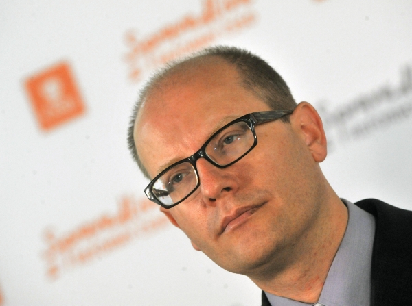 Lídr ČSSD Bohuslav Sobotka.