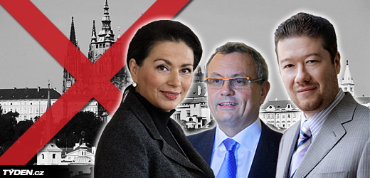 Bobošíková, Dlouhý a Okamura o post hlavy státu bojovat zřejmě nebudou.
