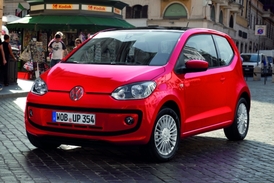 Jako vítěz vyšel z testu Volkswagen up!