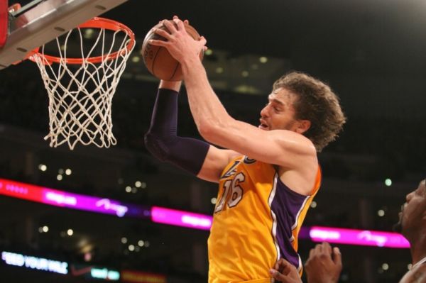 Pau Gasol z Lakers.