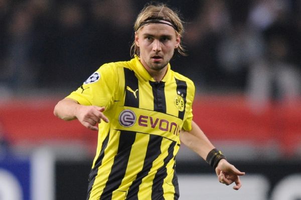 Hráč Dortmundu Mario Schmelzer. 