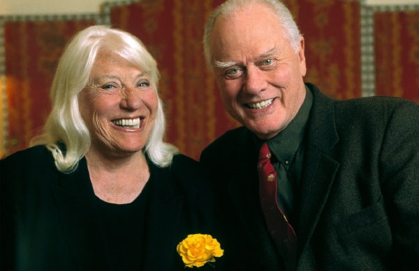 Larry Hagman s manželkou. Larry Hagman s manželkou.