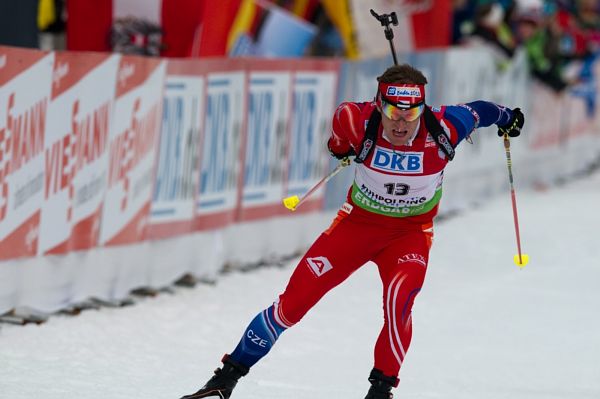 Český biatlonista Michal Šlesinger.