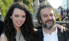 Na premiéře nechyběl Peter Jackson s dcerou Katie.
