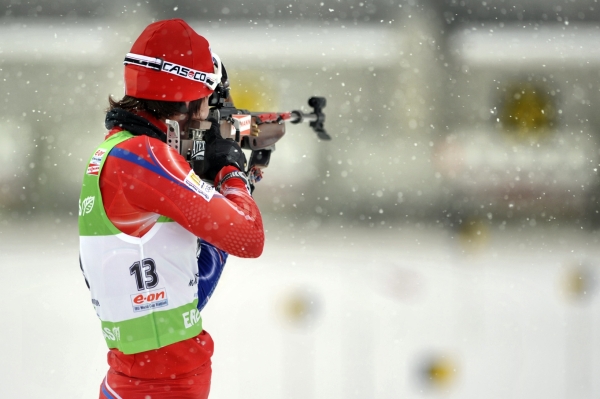 Biatlonistka Veronika Vítková. Biatlonistka Veronika Vítková.