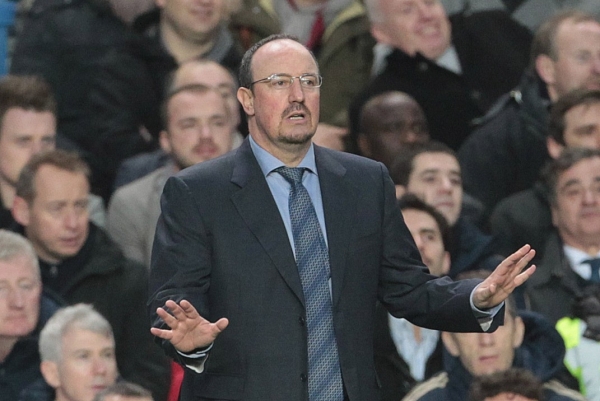 Trenér Chelsea Rafael Benítez. Trenér Chelsea Rafael Benítez.