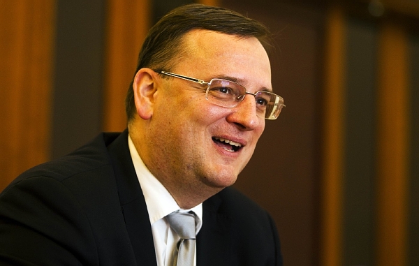 Premiér Petr Nečas. Premiér Petr Nečas.
