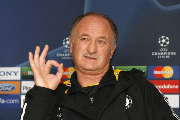 Trenér Luiz Felipe Scolari.