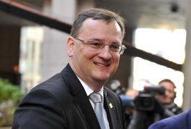 Premiér Petr Nečas.