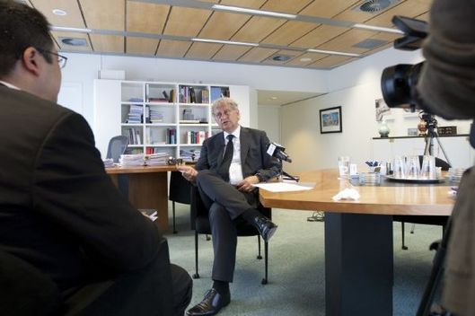 Eberhard van der Laan šéfuje amsterdamské radnici od roku 2010.